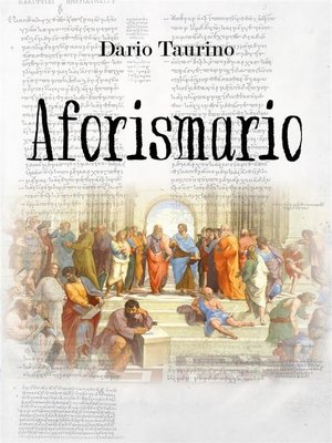 cover image of Aforismario